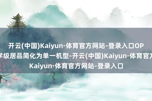 开云(中国)Kaiyun·体育官方网站-登录入口OPPO的A3x将初学级居品简化为单一机型-开云(中国)Kaiyun·体育官方网站-登录入口