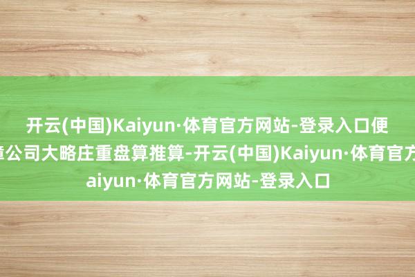 开云(中国)Kaiyun·体育官方网站-登录入口便是为了确保保障公司大略庄重盘算推算-开云(中国)Kaiyun·体育官方网站-登录入口