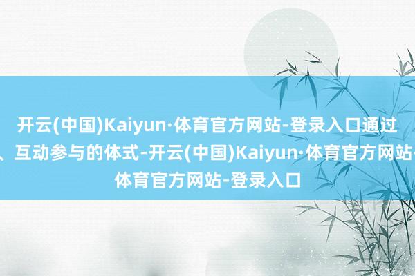 开云(中国)Kaiyun·体育官方网站-登录入口通过主题共享、互动参与的体式-开云(中国)Kaiyun·体育官方网站-登录入口