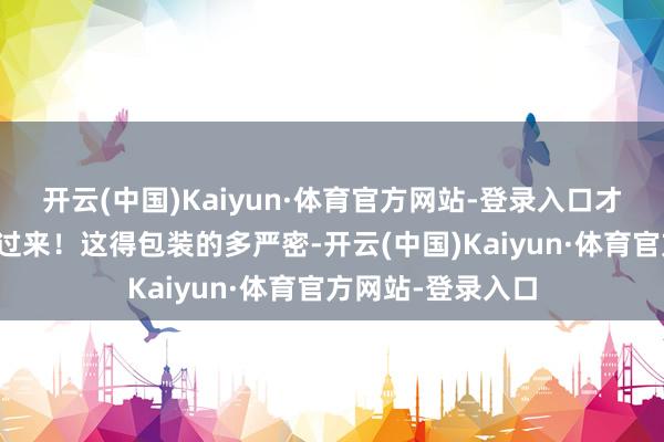 开云(中国)Kaiyun·体育官方网站-登录入口才能无缺无损的运过来！这得包装的多严密-开云(中国)Kaiyun·体育官方网站-登录入口