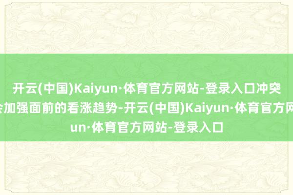 开云(中国)Kaiyun·体育官方网站-登录入口冲突该通谈可能会加强面前的看涨趋势-开云(中国)Kaiyun·体育官方网站-登录入口