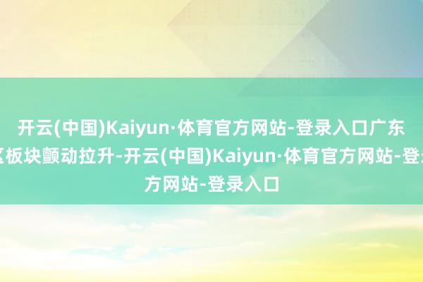 开云(中国)Kaiyun·体育官方网站-登录入口广东自贸区板块颤动拉升-开云(中国)Kaiyun·体育官方网站-登录入口